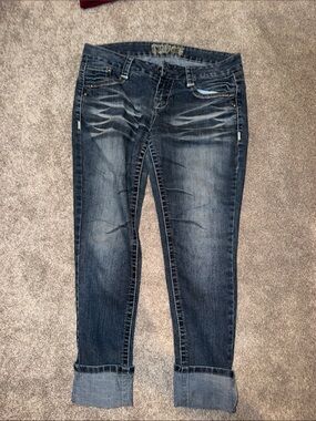 Women’s Dark Blue Slim Stretch Jeans
